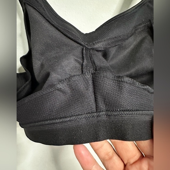 Playtex 18 Hour Bra 4159 Wire Free Size 40C Black 4 Way Support Breathable - Picture 6 of 13